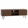 Mueble para TV de madera con patas de metal 150 cm